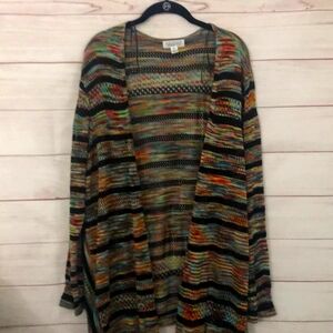Studio by JPR Multicolor Cardigan 3X